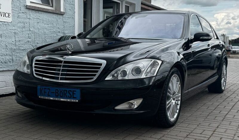 Schwarz Gebraucht 2008 Mercedes S350L Limousine | 16.800 € - Bild 1/4