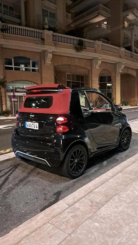Schwarz Gebraucht 2014 Smart ForTwo Cabrio Cabrio | 7.999 € (Fairer Preis) - Bild 1/4