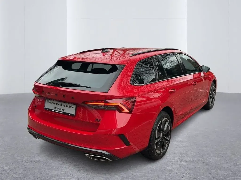 Gebraucht Skoda Octavia RS 245 PS (180 kW) 2021 Velvetrot premium metallic Kombi