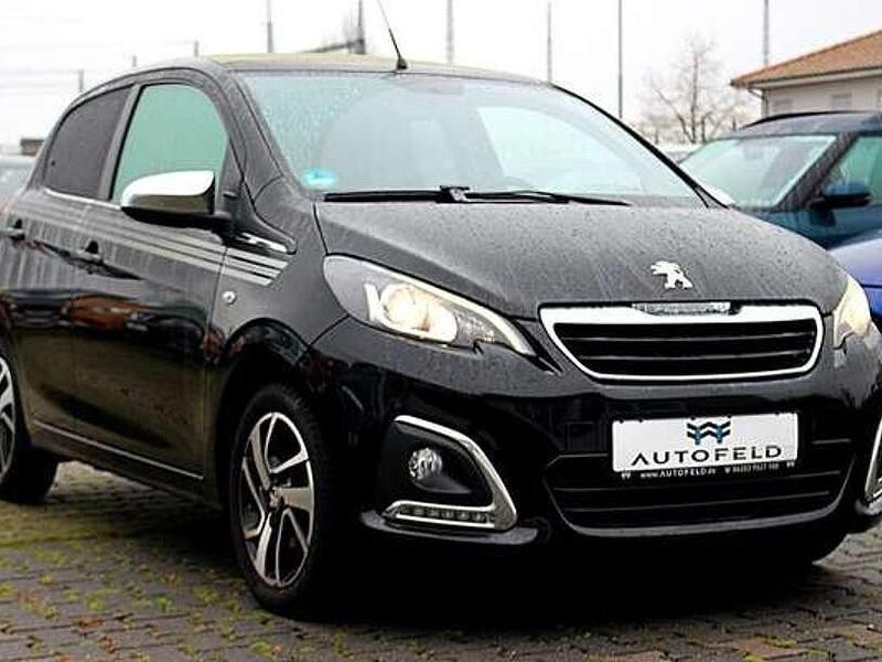 Gebraucht Peugeot 108 72 PS (52 kW) 2018 Schwarz Cabrio