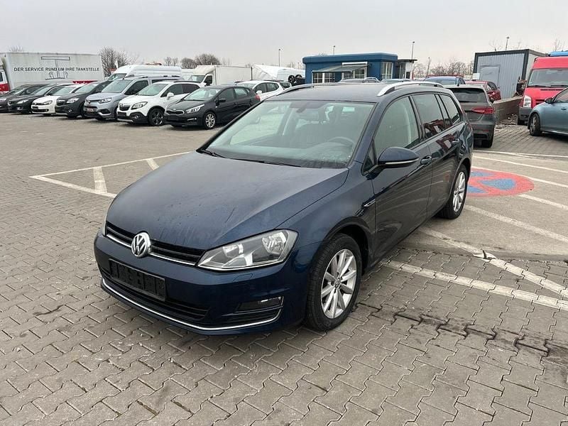 Blau Gebraucht 2015 VW Golf VII LOUNGE Kombi | 7.800 € (Superpreis) - Bild 1/4