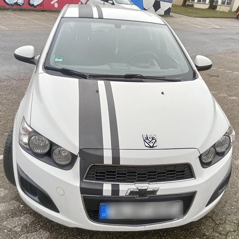 Weiß Gebraucht 2013 Chevrolet Aveo Kleinwagen | 3.900 € (Fairer Preis) - Bild 1/4