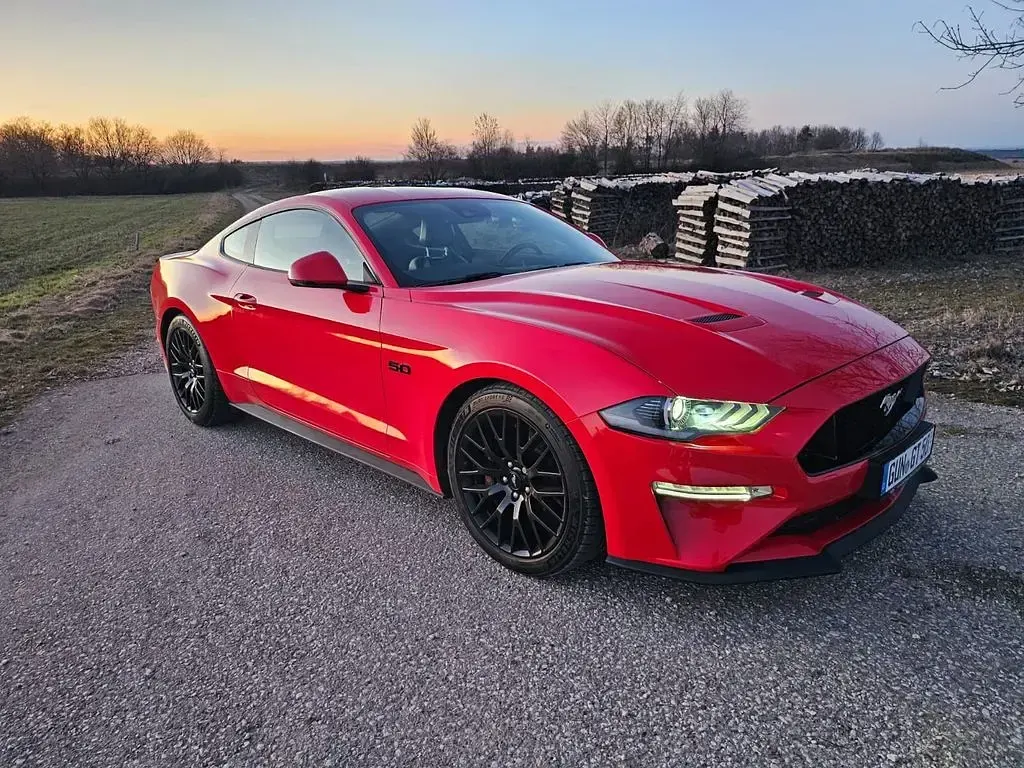 Gebraucht Ford Mustang GT 450 PS (330 kW) 2018 Rot
