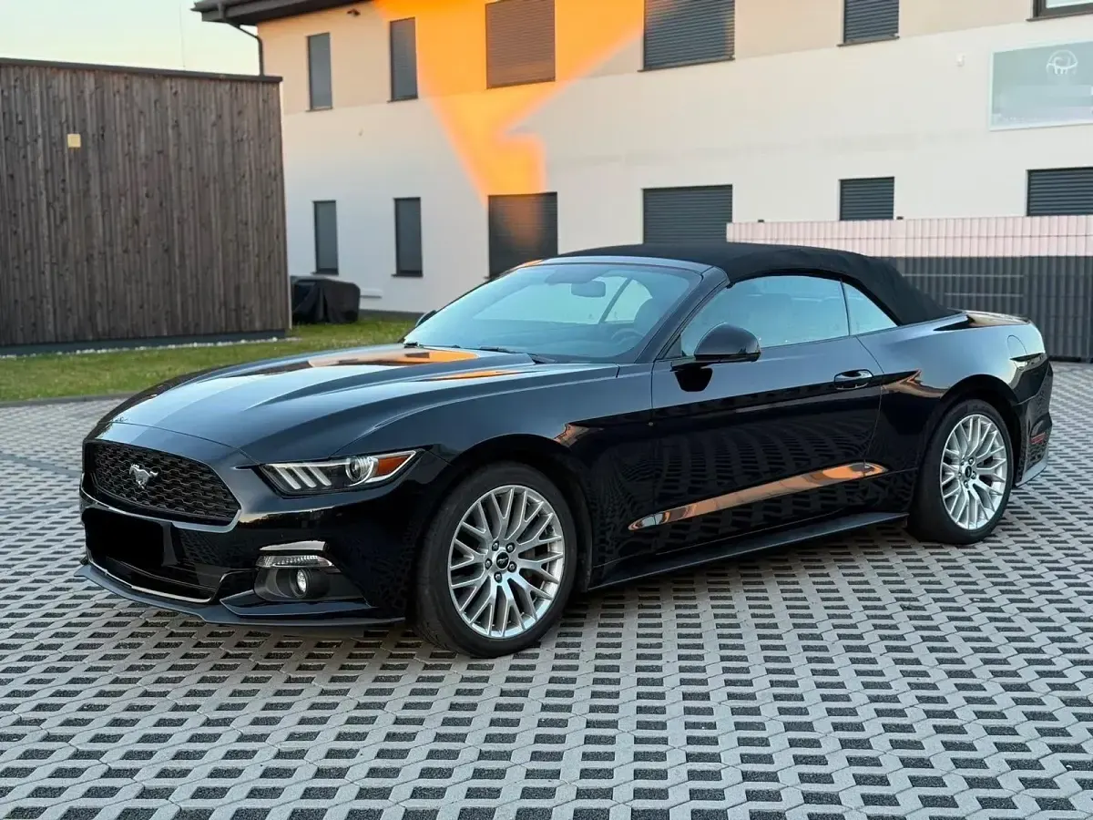Gebraucht Ford Mustang Premium 317 PS (233 kW) 2017 Schwarz Cabrio