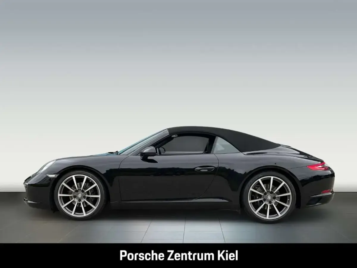 Gebraucht Porsche 911 Carrera Cabriolet 370 PS (272 kW) 2016 Tiefschwarzmetallic Cabrio
