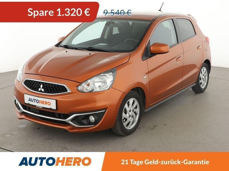 Orange Gebraucht 2016 Mitsubishi Space Star Edition+ Kleinwagen | 8.030 € (Fairer Preis) - Bild 1/3