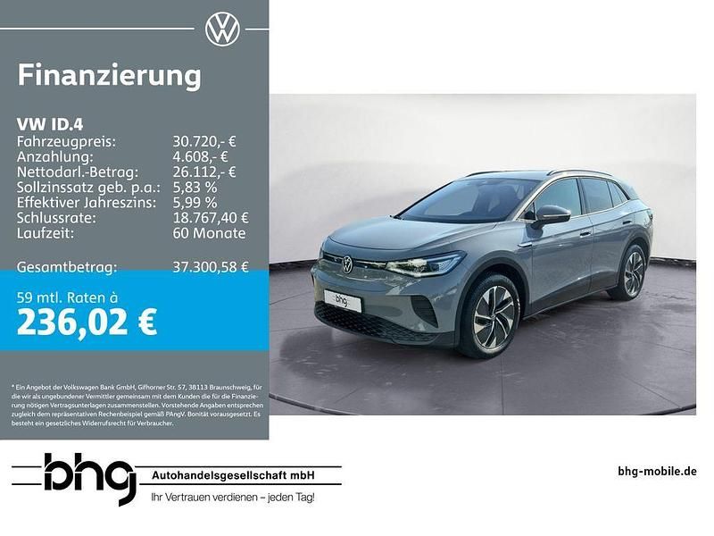 Grau Gebraucht 2023 VW ID.4 Pure SUV | 30.720 € (Etwas zu teuer) - Bild 1/4