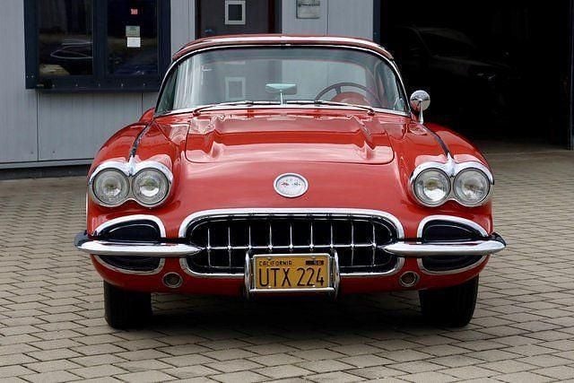 Gebraucht Chevrolet Corvette C1 234 PS (172 kW) 1959 Rot Cabrio
