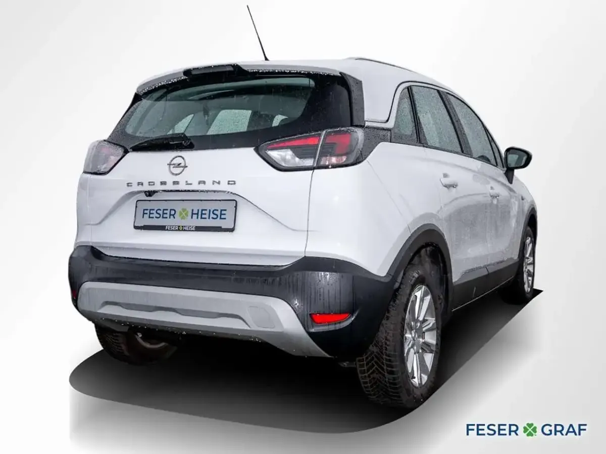 Gebraucht Opel Crossland X Elegance 110 PS (80 kW) 2022 Weiß SUV