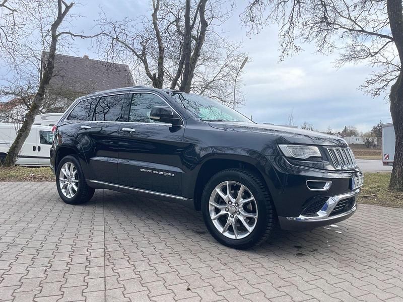 Schwarz Gebraucht 2016 Jeep Grand Cherokee Summit SUV | 16.300 € (Superpreis) - Bild 1/4
