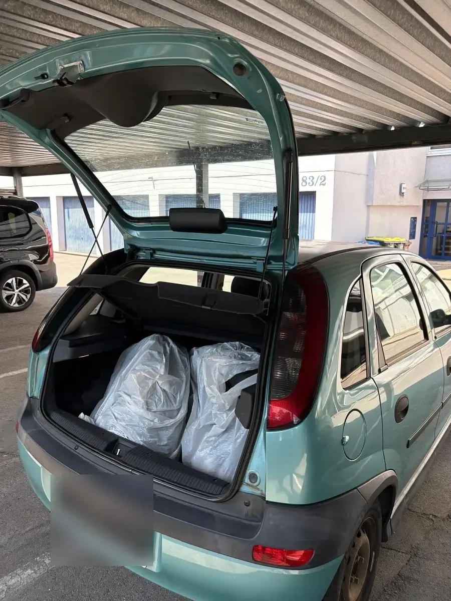 Gebraucht Opel Corsa 75 PS (55 kW) 2003 Grün Kleinwagen
