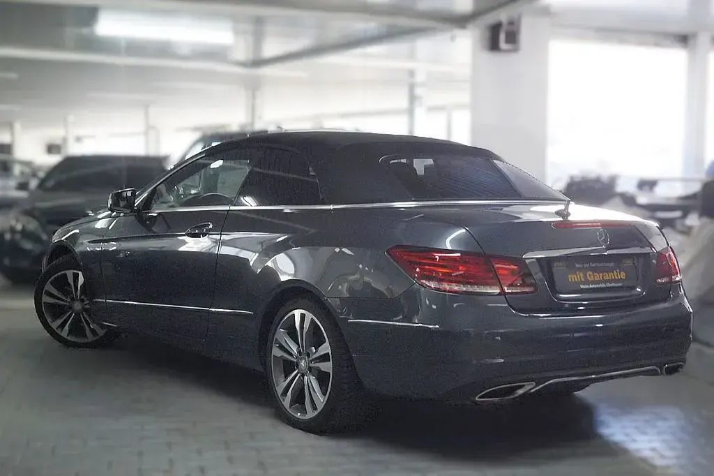 Usata Mercedes E250 204 CV (150 kW) 2014 Grigio Cabrio