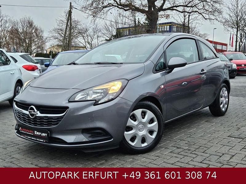 Grau Gebraucht 2016 Opel Corsa Edition Kleinwagen | 9.890 € (Fairer Preis) - Bild 1/4