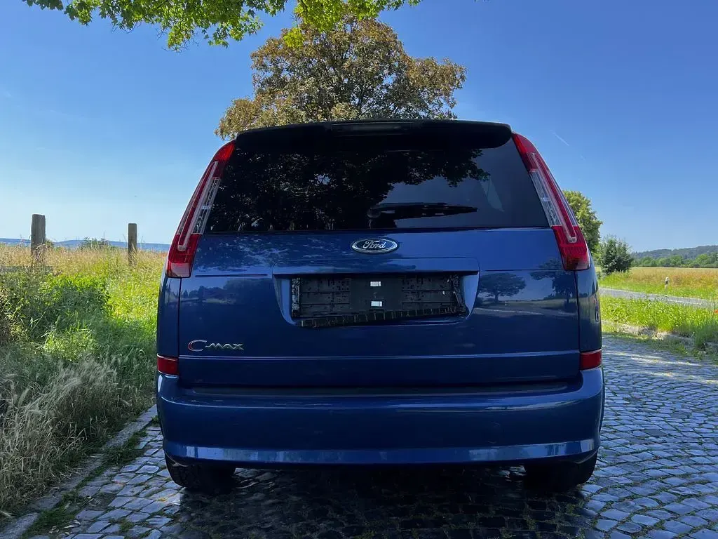 Gebraucht Ford C-MAX Style 101 PS (74 kW) 2010 Blau Van / Kleinbus