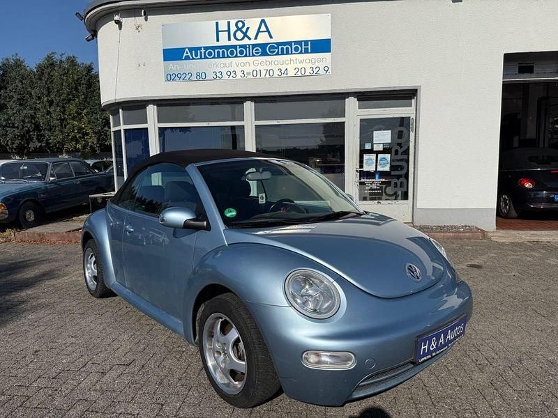 Blau Gebraucht 2004 VW Beetle Highline Cabrio | 2.900 € (Fairer Preis) - Bild 1/4