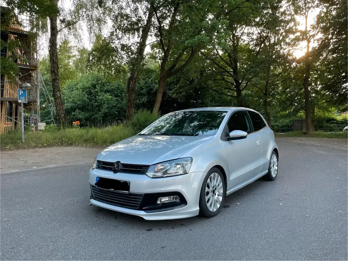 Gebraucht VW Polo Team 105 PS (77 kW) 2010 Silber Kleinwagen