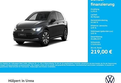 Gebraucht VW Golf VIII Move 116 PS (85 kW) 2024 Grau Limousine