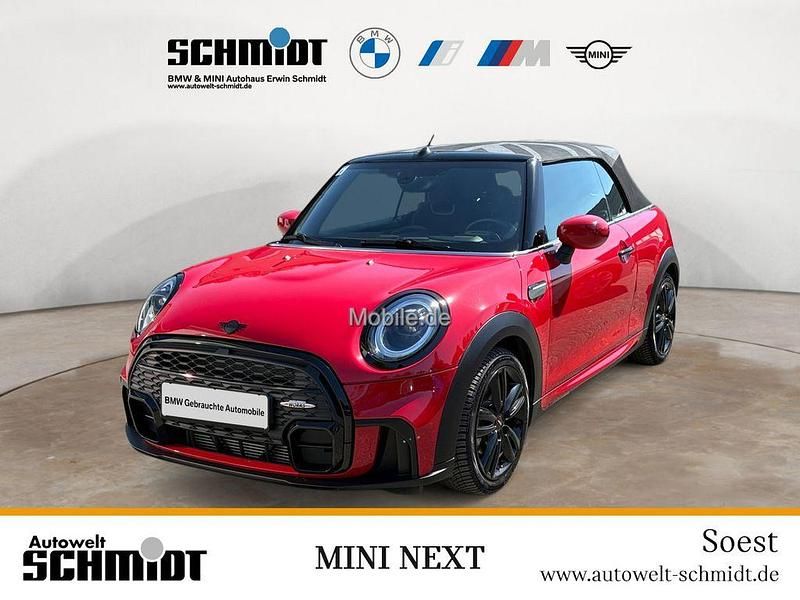 Rot Gebraucht 2021 Mini John Cooper Works Cabriolet Cabrio | 23.790 € - Bild 1/4