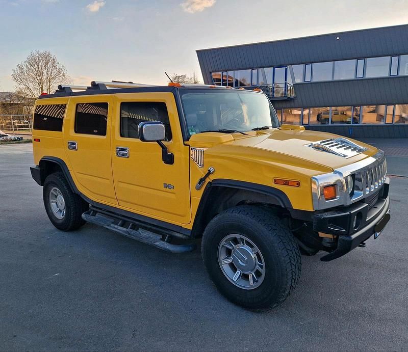 Gelb Gebraucht 2006 Hummer H2 SUV | 39.000 € (Teuer) - Bild 1/4