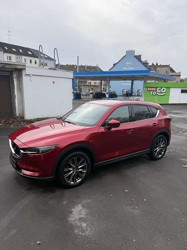 Gebraucht Mazda CX-5 Sports-Line 184 PS (135 kW) 2019 Rot SUV