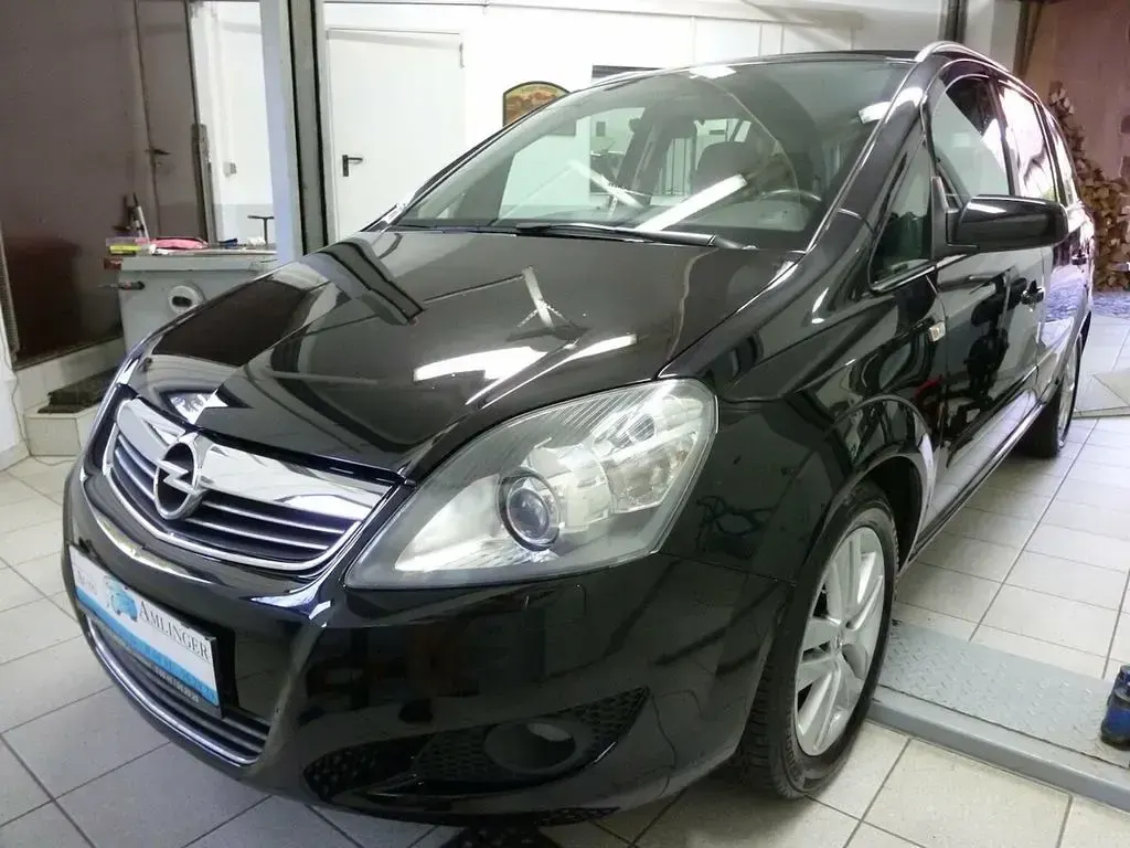 Gebraucht Opel Zafira Sport 140 PS (102 kW) 2007 Schwarz Van / Kleinbus