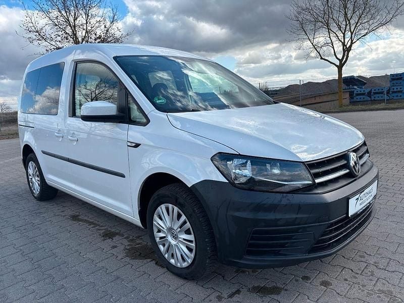 Gebraucht VW Caddy Trendline 102 PS (75 kW) 2017 Weiß Van / Kleinbus