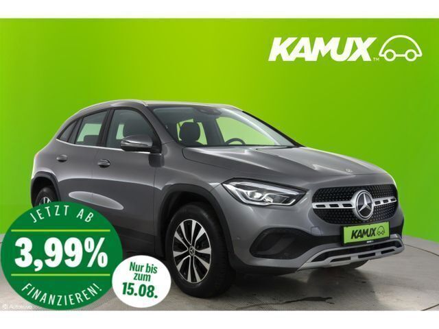 Mountaingrau met. Gebraucht 2022 Mercedes GLA180 Style SUV | 28.490 € (Superpreis) - Bild 1/4