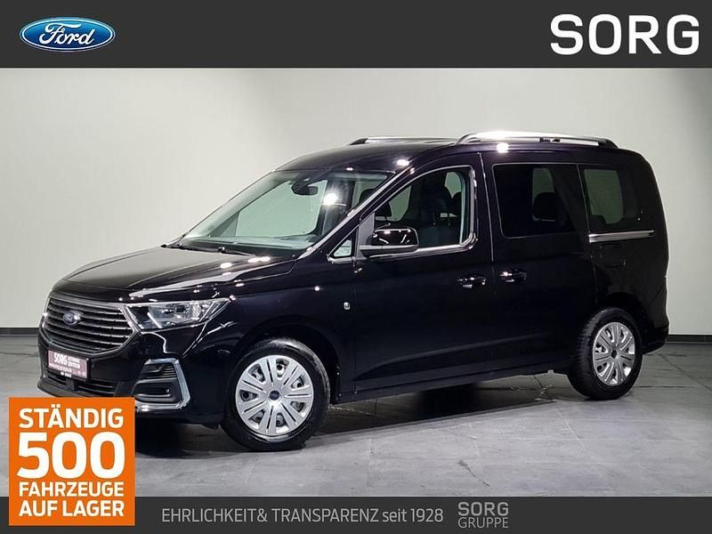 Ink black metallic Gebraucht 2022 Ford Tourneo Connect Titanium Van / Kleinbus | 28.890 € (Fairer Preis) - Bild 1/4