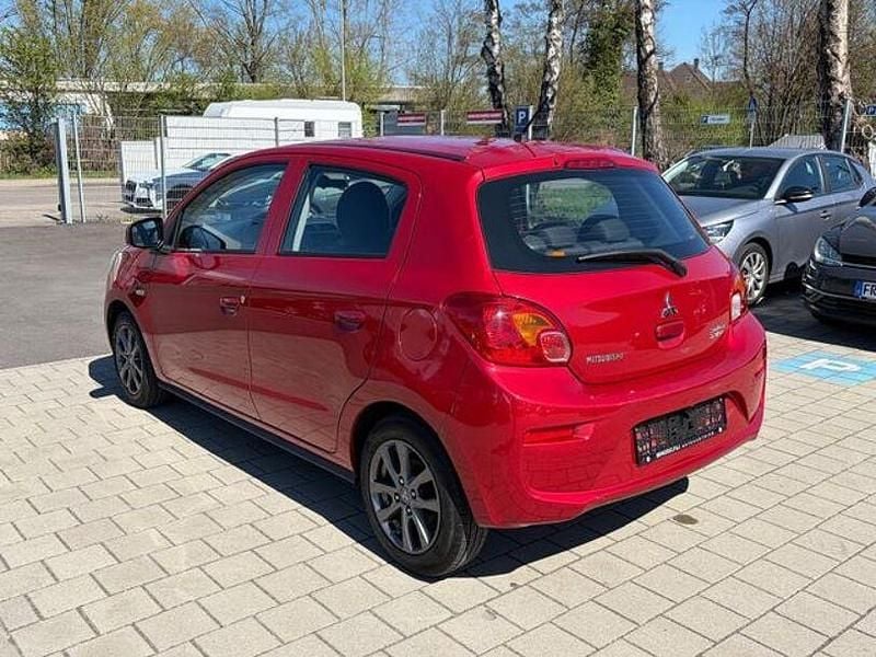 Second-hand Mitsubishi Space Star Edition 71 CP (52 kW) 2018 Roșu Hatchback
