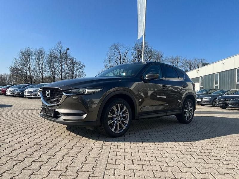 Titanium flash metallic Gebraucht 2019 Mazda CX-5 Sports-Line SUV | 24.990 € (Teuer) - Bild 1/4