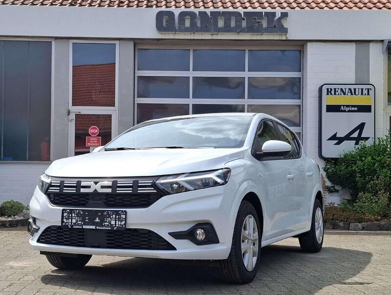 Weiß Gebraucht 2024 Dacia Sandero Expression Kleinwagen | 17.690 € (Fairer Preis) - Bild 1/4