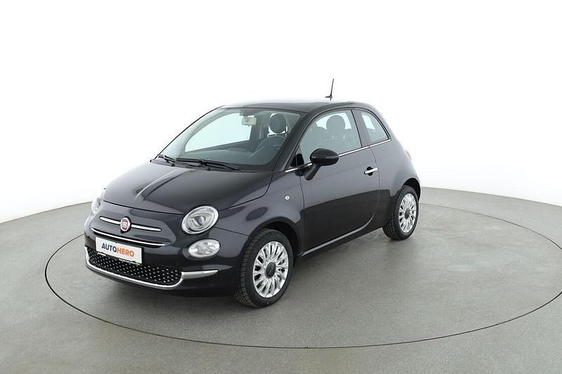 Schwarz Gebraucht 2018 Fiat 500 Lounge Limousine | 13.270 € (Teuer) - Bild 1/3