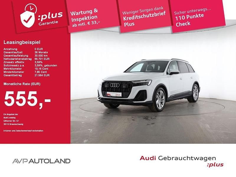 Gletscherweiß metallic Gebraucht 2025 Audi Q7 Ambiente SUV | 64.220 € - Bild 1/4