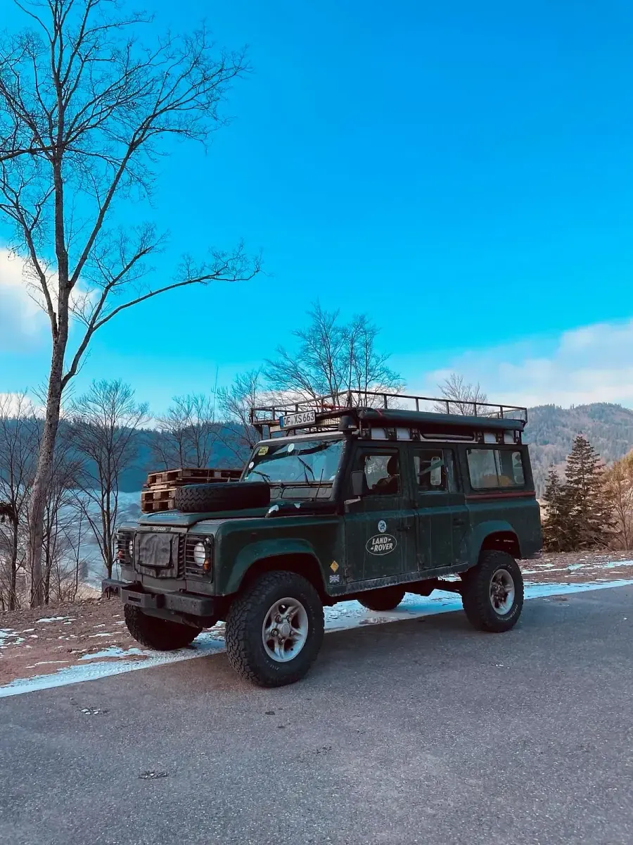 Gebraucht Land Rover Defender 1997 Grün SUV