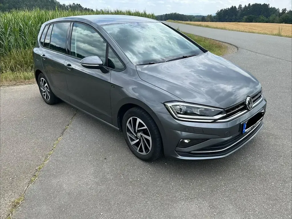 Gebraucht VW Golf Sportsvan Join 131 PS (96 kW) 2019 Grau Van / Kleinbus