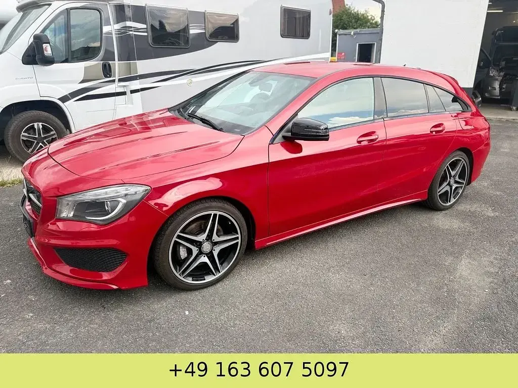 Gebraucht Mercedes CLA220 AMG line 177 PS (130 kW) 2016 Rot Coupé