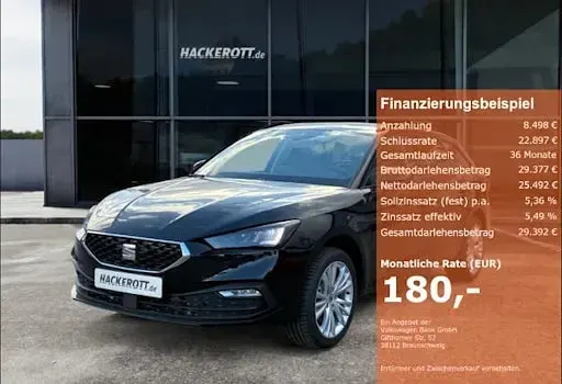 Gebraucht Seat Leon ST 150 PS (110 kW) 2025 Schwarz Kombi