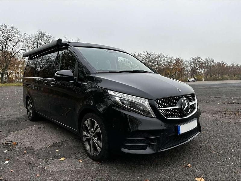 Schwarz Gebraucht 2020 Mercedes V250 Marco Polo Van / Kleinbus | 50.000 € (Superpreis) - Bild 1/4