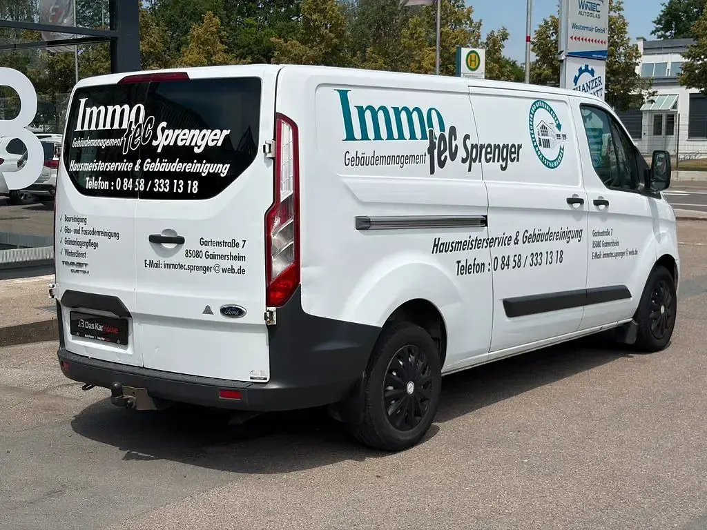 Gebraucht Ford Transit Custom Trend 155 PS (114 kW) 2015 Weiß Van / Kleinbus