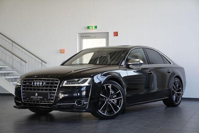 Phantomschwarz perleffekt Gebraucht 2015 Audi S8 Sport Limousine | 28.990 € (Guter Preis) - Bild 1/4