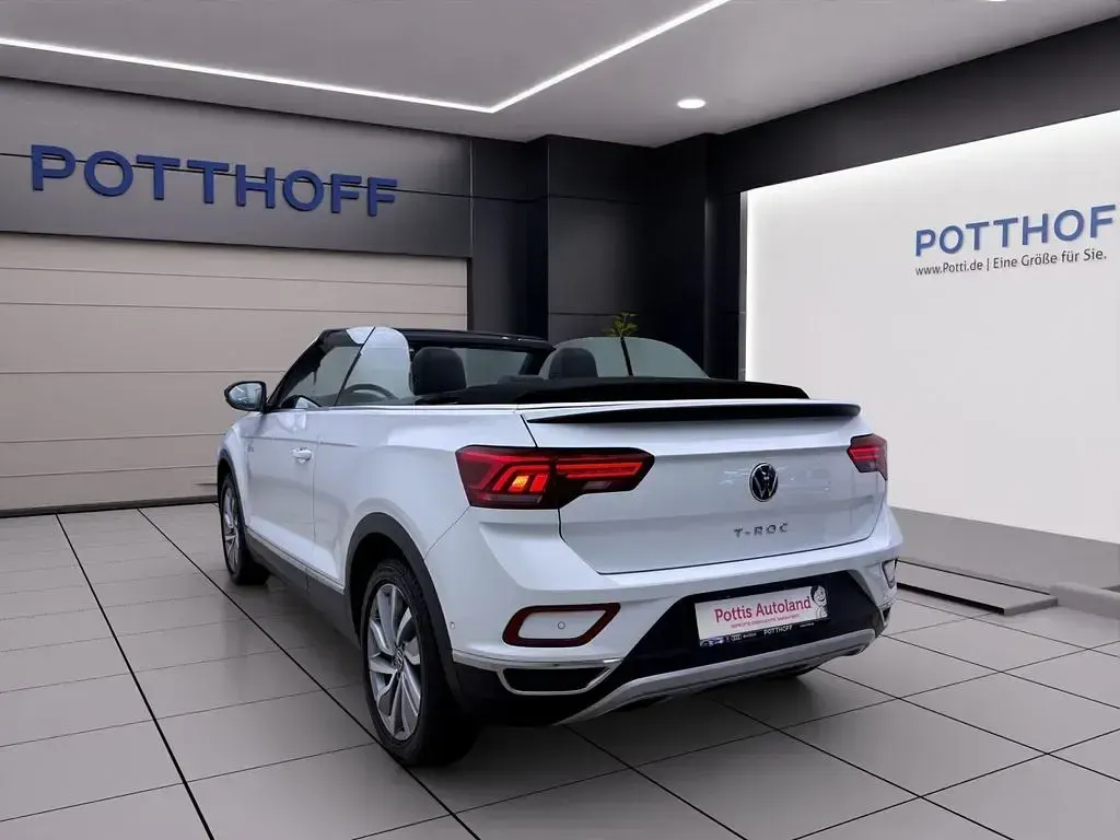 Gebraucht VW T-Roc Cabriolet Goal 150 PS (110 kW) 2025 Weiss Cabrio