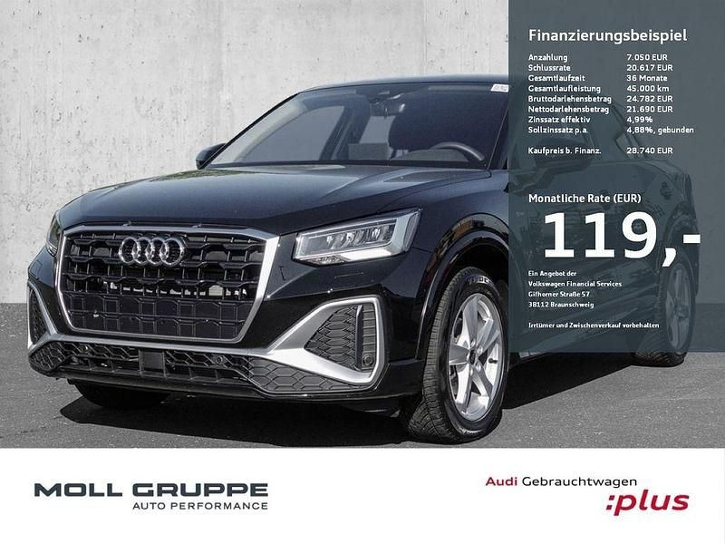 Schwarz Gebraucht 2024 Audi Q2 S-Line SUV | 28.740 € (Guter Preis) - Bild 1/3