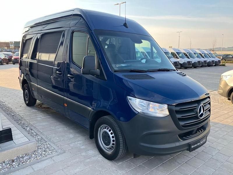 Gebraucht Mercedes Sprinter 150 PS (110 kW) 2022 Blau stahlblau Van