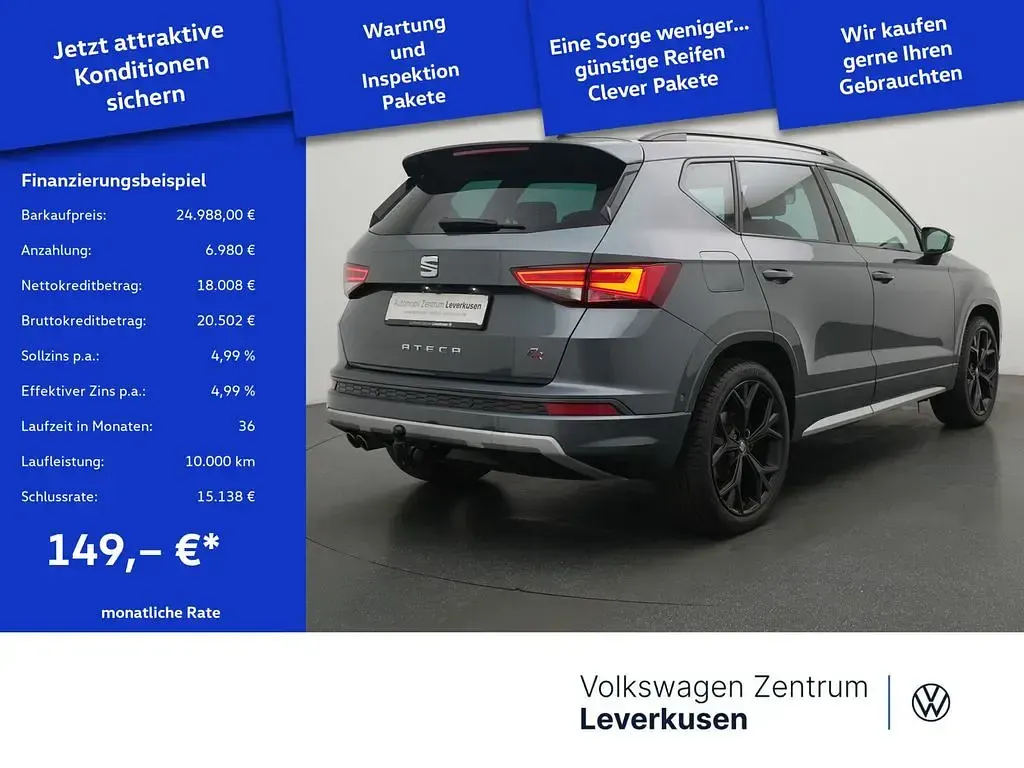 Gebraucht Seat Ateca 4Drive 190 PS (139 kW) 2020 Schwarz SUV