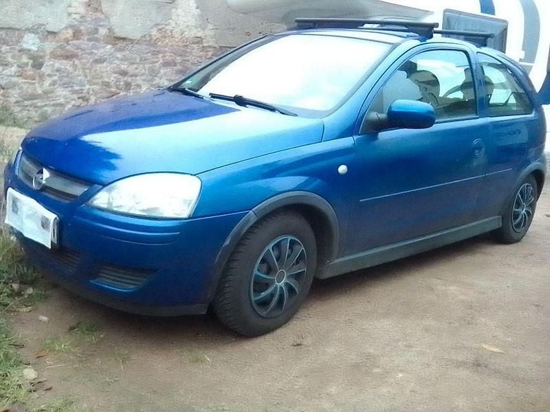 Blau Gebraucht 2005 Opel Corsa Limousine | 1.900 € (Fairer Preis) - Bild 1/4