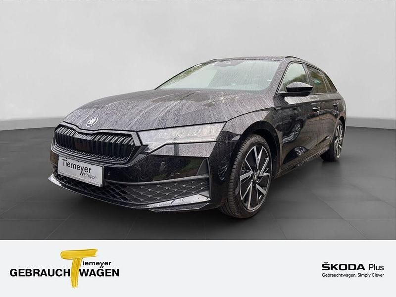 Schwarz Neu 2025 Skoda Octavia SportLine Kombi | 36.440 € (Fairer Preis) - Bild 1/4