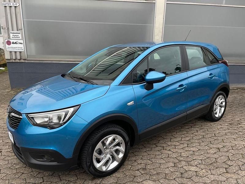 Gebraucht Opel Crossland Edition 110 PS (80 kW) 2017 Blau SUV