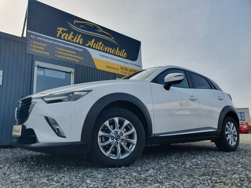 Weiß Gebraucht 2016 Mazda CX-3 Sports-Line SUV | 13.999 € (Fairer Preis) - Bild 1/4
