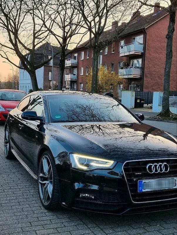 Gebraucht Audi A5 Sportback S-Line 190 PS (139 kW) 2017 Schwarz Kleinwagen
