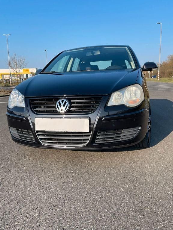 Gebraucht VW Polo United 80 PS (58 kW) 2008 Schwarz Kleinwagen